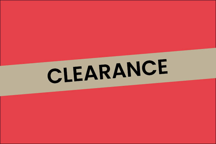 Clearance Sale